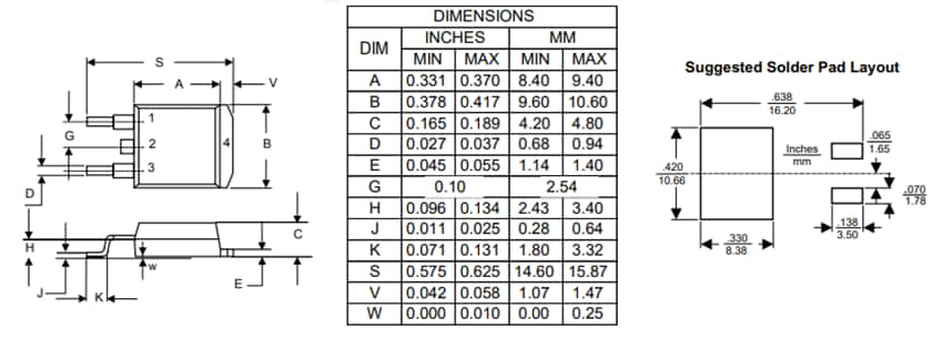 Micro Commercial Components (MCC) MCB70N15YHE3 AEC-Q101 Qualified N-Channel MOSFET